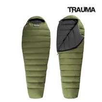 트라우마 알파인 450D 3계절 구스다운 침낭 THYM, 단품