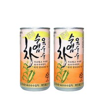 참맑은 옥수수 수염차 캔 업소용 옥수수물 175ml 30캔