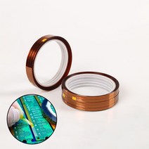 전자 기판 고온 내열성 캡톤 테이프 5mm 필름 단열 마스킹 회로 폴리이미드 _ 22092786EA, 쿠팡 자비샵 본상품선택