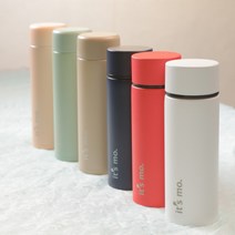 이츠모 초 미니 키즈 보온병 보냉병 미니텀블러 미니보틀 스마트 작은텀플러 작은보틀 물통, 120ml, 화이트