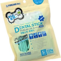 리시안제이 덴탈스틱 후레쉬 칼슘 220G 강아지양치간식 강아지스틱간식