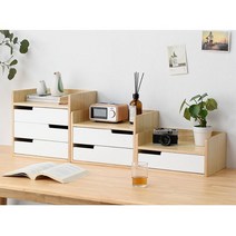 오동나무 미니서랍장 원목 화장대 낮은 슬림 서랍장 1단 2단 3단, 카키 F 원목 3단