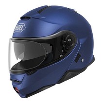 Shoei Neotec II 헬멧미디엄 메탈릭 매트 블루 USA 미국, Small, Matte Deep Grey