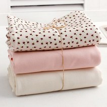 [아씨원단] 대폭오가닉양면다이마루 벚꽃송이3종 Z17, 핑크무지