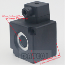 솔레노이드 밸브 코일 K23JD 20 25 DC24V, 03 D17.5mm H44.5mm_01 DC24V