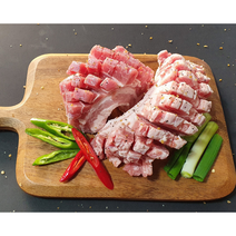 [생와사비소스증정] 국내산 한돈 생삼겹 껍데기오겹살 수육용 구이용 돼지고기 500g, 오겹 2cm