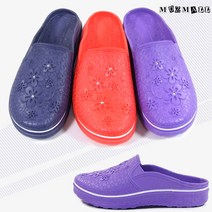뮤즈몰 여성 방수 PVC 슬리퍼 (PK664)