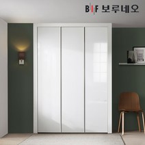 보루네오 10cm 샤인 여닫이 작은방 붙박이장 5자 6자 7자, 다크그레이 10cm