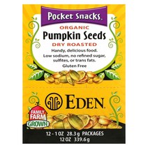 Eden Foods 유기농 호박씨 건조 로스트 4 oz(113 g), 12 개