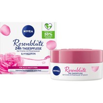 니베아 NIVEA Rose blossom day cream 독일 로즈 워터 & 히알루론산 로즈 블라썸 데이크림 50ml, 1팩