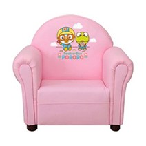 NEW 뽀로로 피카부 1인용 유아소파, 플라워{파스텔핑크}