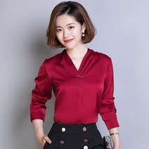 여름 블라우스 오픈숄더 나이스 클랍 예쁜 실키 WYAG