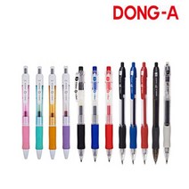 동아연필 동아 Q노크 P노크 볼펜 중성펜 볼펜심, 1개, Q노크 민트(0.4mm 검정심)