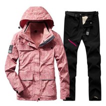 주니어스키복 스키복 여성 스키 세트 두꺼운 따뜻한 방수 방풍 스노우 보드 자켓 야외 등산 복 겨울 눈 의상