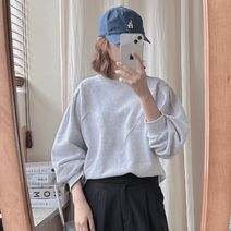 (클리어런스세일) 퍼프 숄더 코튼 맨투맨 (3color)