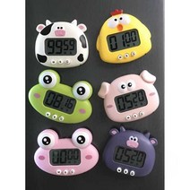 주방 전자타이머 60분타이머, 흰 송아지
