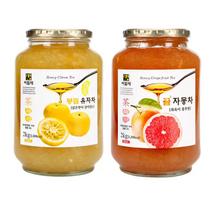 씨밀레 봉밀 유자차 2kg 자몽차 2kg 코스트코, 단품