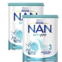 네슬레 옵티프로 3단계 토들러 분유 우유 1세이상 청정호주 Nestle NAN OPTIPRO 3 Toddler Milk power 800g 2팩