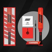 LED iKON 스틱 램프 콘바트 월드 투어 바비 힙합 야간 조명 팬 컬렉션, 한개옵션1, 한개옵션0