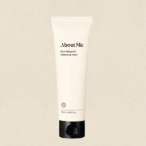 어바웃미 쌀 막걸리 클렌징폼 120ml x 1개 약산성 쌀뜨물 비건 발효보습
