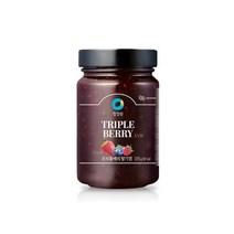 청정원 트리플베리 딸기잼 370g, 16개