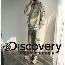 [시즌오프][세트가격] 남녀공용 D 후드 아노락 트레이닝 셋업 3color