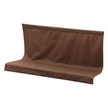 야외 정원 테라스 가든 벤치 의자 나무 원목 철제 인승 내구성 교체 오 스윙 커버 시트, 138cm x 50cm x 50cm, [09] 138cm x 50cm x 50 cm