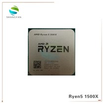 라이젠 75700 GAMDRyzen 5 1500X R5 3.5 GHz 쿼드코어 CPU 프로세서 L3 16M 65W YD150XBBM4GAE 소켓 AM4, 한개옵션0
