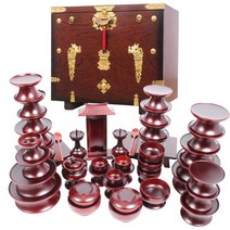 [늘해랑] [남원공방] 남원 제기세트 47P-고급 제기함 (민자 복 제 오리목) (제기, 제기 디자인 선택(필수):남원공방제기47P+제기함, 제기 디자인 선택(필수):남원공방제기47P+제기함