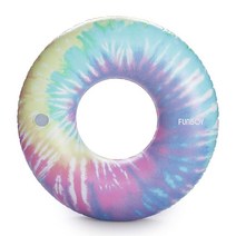 FUNBOY 빈티지 칼리 튜브 수영장 2개 팩 여름 파티 엔터테인먼트, Tie Dye