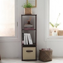 FIXA3 단선반 인테리어 공간 박스 보조 수납장 DIY 책장 수납함 베란다 정리 조립, 베이지