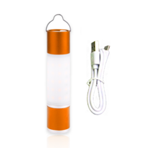 레나에너지 고용량 캠핑 감성 LED 알리마 랜턴 조명, 오렌지 (2600mAh)