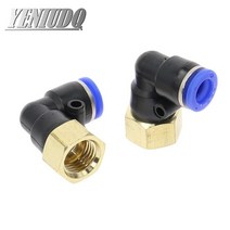 유압호스 PLF quot호스 OD 4-12mm-내부 나사 m5quot 1/8 quot1/4quot 3/8 quot1/2quot 공압 암 엘보 커넥터 튜브 에어 푸시 인 피팅, 03 8mm OD Hose_01 1/2