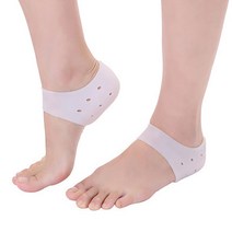 발뒷꿈치패드 발뒤꿈치양말 갈라짐 보습 풋패드 각질 굳은살제거 발바닥통증 실리콘앞꿈치발꿈치 1SET+1SET+1SET, 펀칭된화이트3P