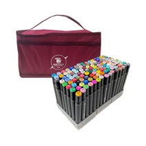 미술 화방용품 드로잉 디자인 마카 바오밥 트윈마카 120색(부직포케이스), 단품