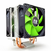 RGB 팬 CPU 공기 냉각기 1700 PWM 90mm 컴퓨터 AMD FM1 인텔 LAG 755/1366 115X/1200, 05 2FAN non-luminance