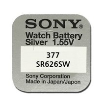 무라타 리튬 시계용 코인 건전지 SR626SW 377, 2개입, 2개