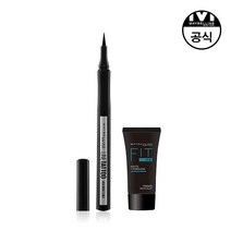메이블린 기획세트라인 타투 하이 임팩트 라이너(블랙)+핏미 프라이머