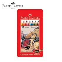 파버카스텔 일반색연필 틴 12색(115844)