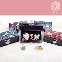 [라온제나 웨딩]직굴림 보석함 자개함 혼주 보석 예단함 웨딩선물 외국인선물 바이어선물 쥬얼리보관함