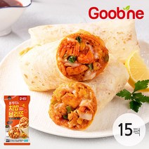 굽네 볼케이노 치밥 브리또 120g, 15팩