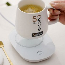 [모비딕컴퍼니] 한약데우기 온도조절전기포트 컵워머USB 스텐전기포트 다기주전자 phiao, 잇★ 자동 보온 컵받침대 전기포트 컵워머 55도유지 포, 잇★ 핑크