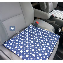 올스타 차량용 방석 인테리어 홈데코소품 자동차 사무실 소파 의자방석, 1개, 네이비
