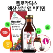 (빠른배송) Salus 살루스 플로라딕스 액상철분 앤 비타민 1병 마시는철분 마시는비타민 잘루스 철분영양제