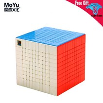 큐브 moyu meilong 10 레이어 매직 스티커 cubing 교실 10x10 속도
