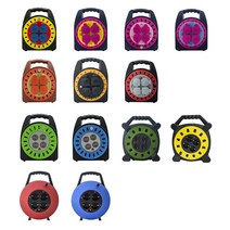 세이즈 코드릴 캠핑릴선 작업릴선 가정용릴선 세이즈 릴선(5핀 케이블 제공), X1 10M 레드