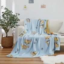 수제담요 캠핑러그 캠핑담요 손뜨개니트재질무릎담요대나무 섬유 담요 여름 수건 여름 시원한