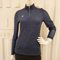 임페리얼 여성 여름 반집업 긴팔 티셔츠 P0Z122349