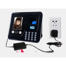 지문인식 출퇴근기록기 업무시간 관리기 지문등록기, F-168흰색(얼굴+지문)+USB+정전펀치카드