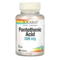 솔라레이 판토텐산 500mg 100정, 1개, 1개, 100개